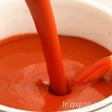 Concentrer l&#39;extrait de jus de Goji avec de la poudre de goji